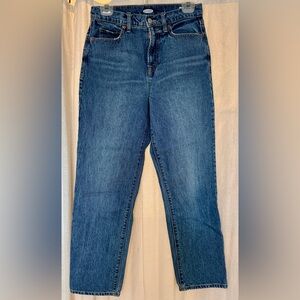 Old Navy Classic Blue Straight Leg Jeans